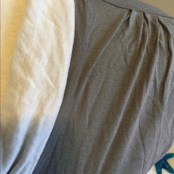 COPY - Banana Republic Taupe Cowl Neck T-shirt - Picture 2 of 2